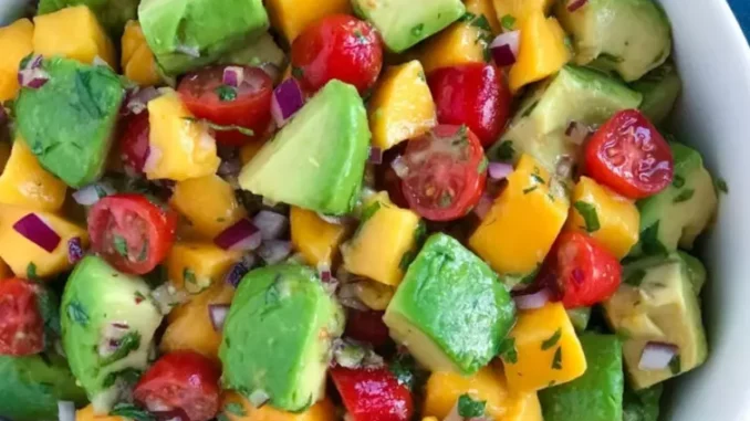 Avocado Mango Salad