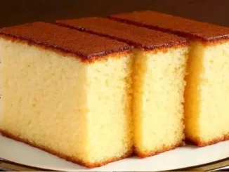 Castella cake recipe