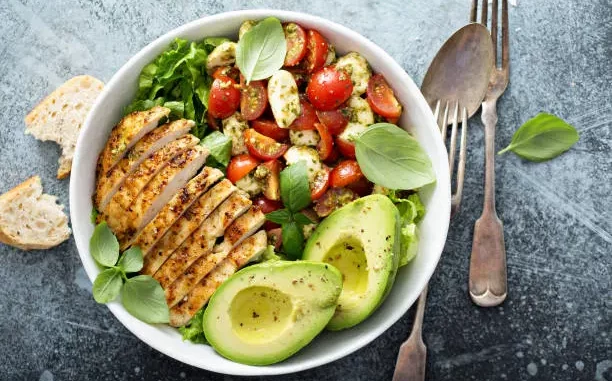 Chicken Caprese Salad