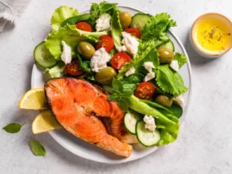 Greek Salmon Salad