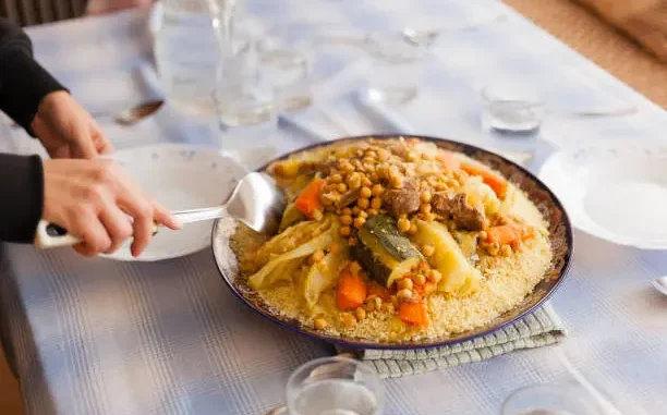 Moroccan couscous recipe