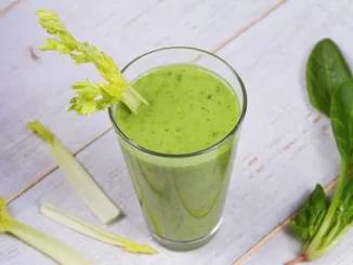 Spicy Green Salad Smoothie